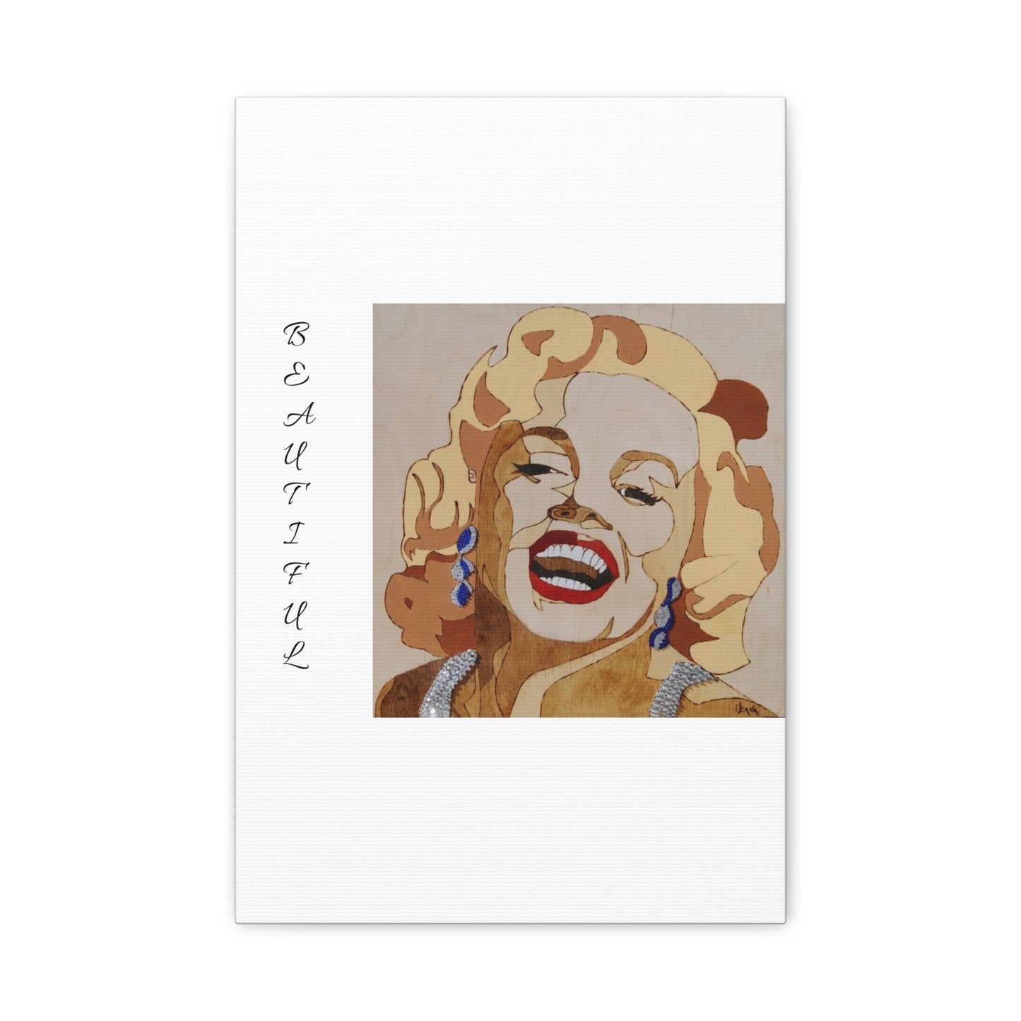 Marilyn Monroe Art Canvas - Stretched Wall Decor for Home & Office