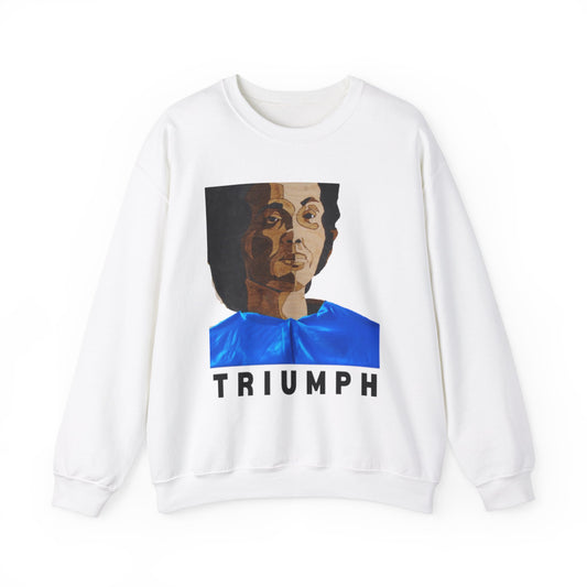 Triumph Unisex Heavy Blend™ Crewneck Sweatshirt, Inspirational Sweatshirt, Motivational Apparel, Perfect for Cozy Days, Great Gift for