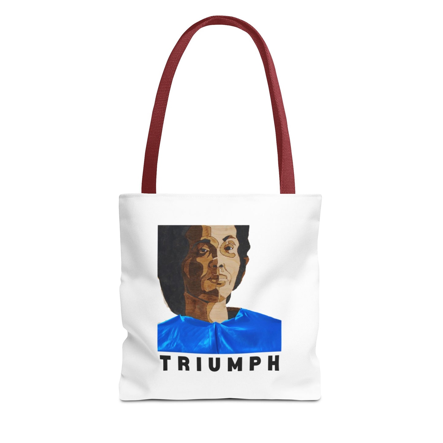 Inspirational Triumph Tote Bag, Motivational Carryall, Gift for Students, Eco-Friendly Bag, Woman Empowerment Design