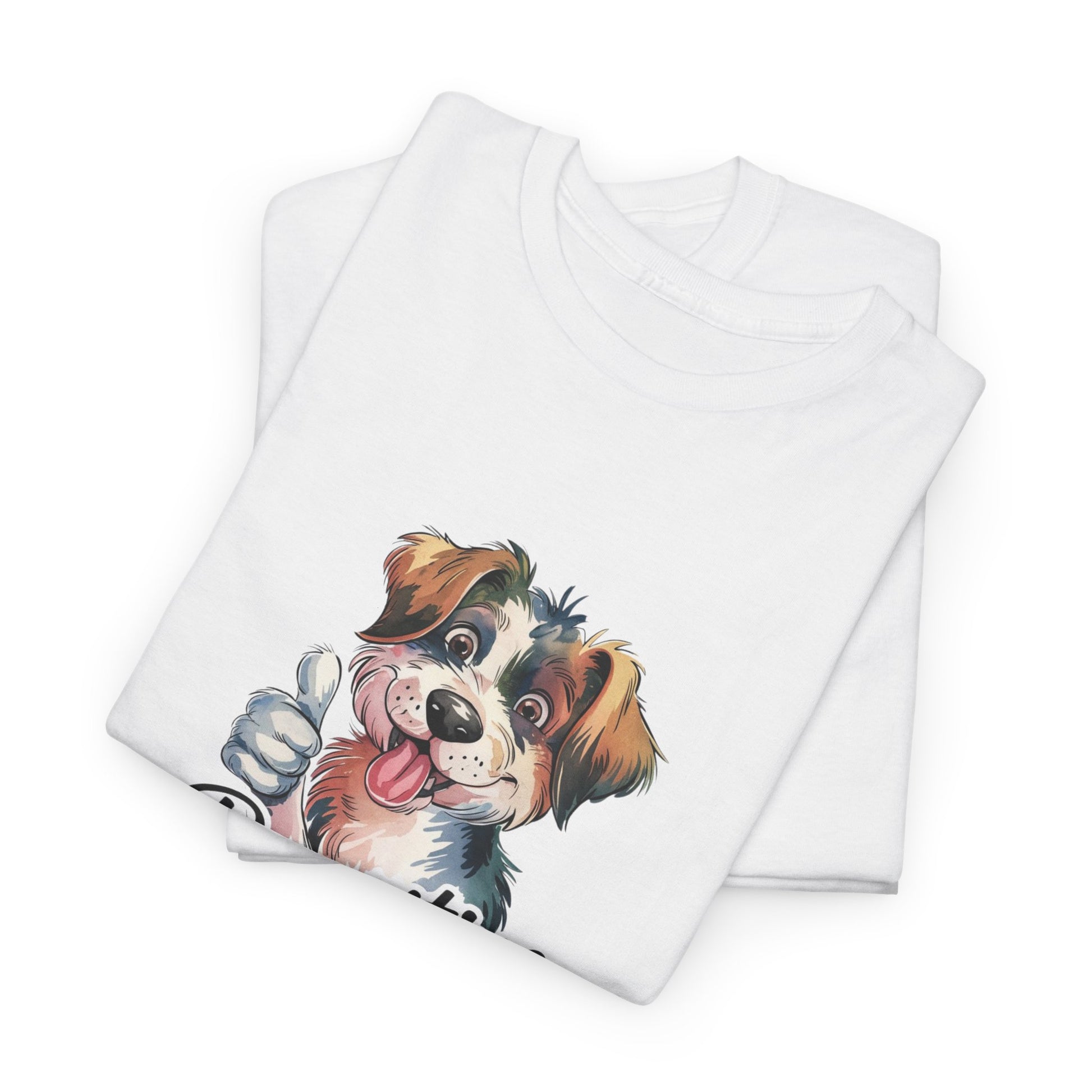 Pawsitive Vibes Only Unisex Heavy Cotton Tee - Ileana Marie Designs