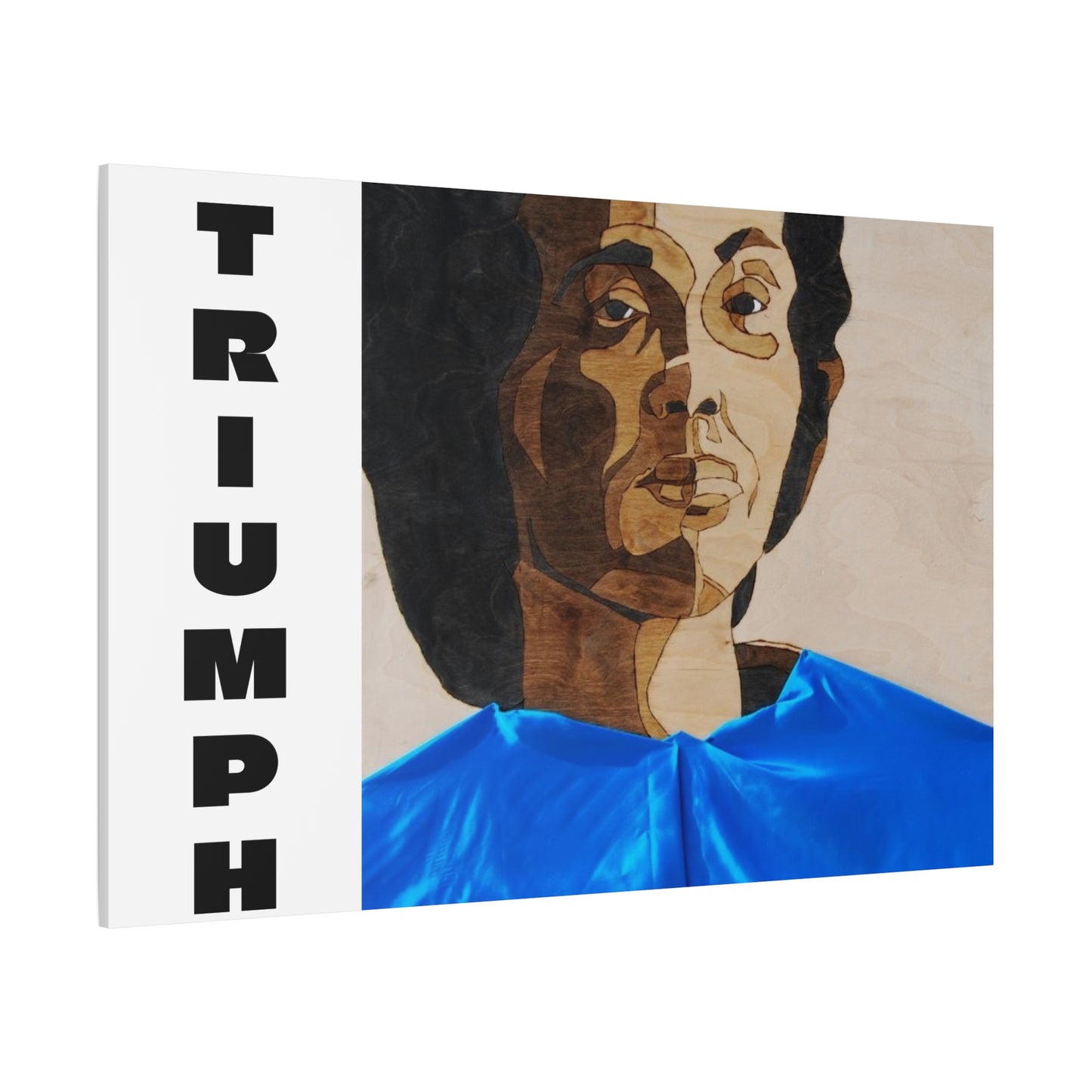 Artistic Canvas Wall Art - Stretched Matte Print of Iconic Portrait