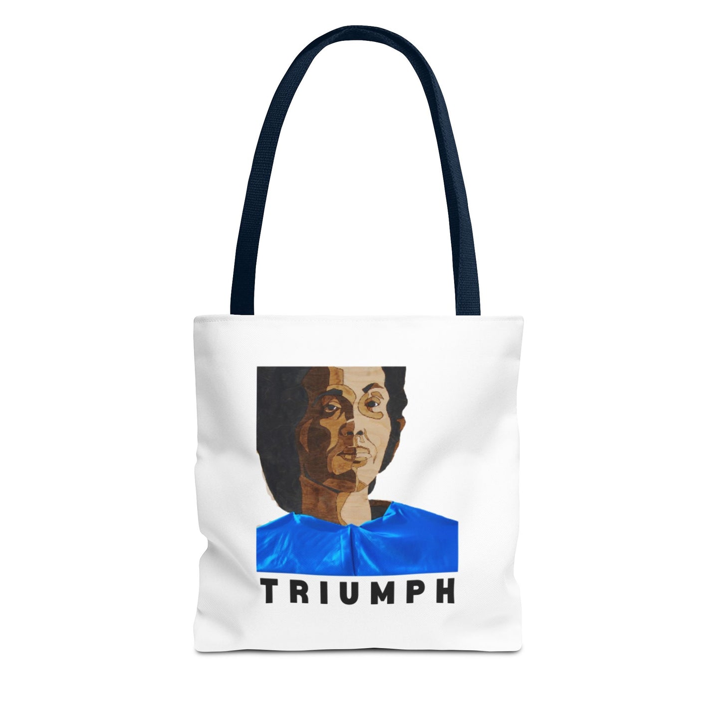 Inspirational Triumph Tote Bag, Motivational Carryall, Gift for Students, Eco-Friendly Bag, Woman Empowerment Design