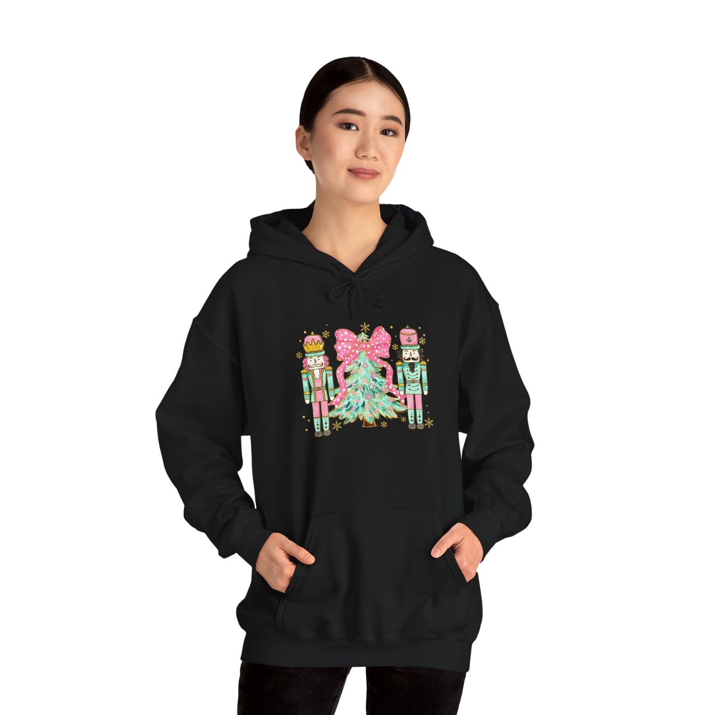 Festive Nutcracker Christmas Hoodie - Ileana Marie Designs