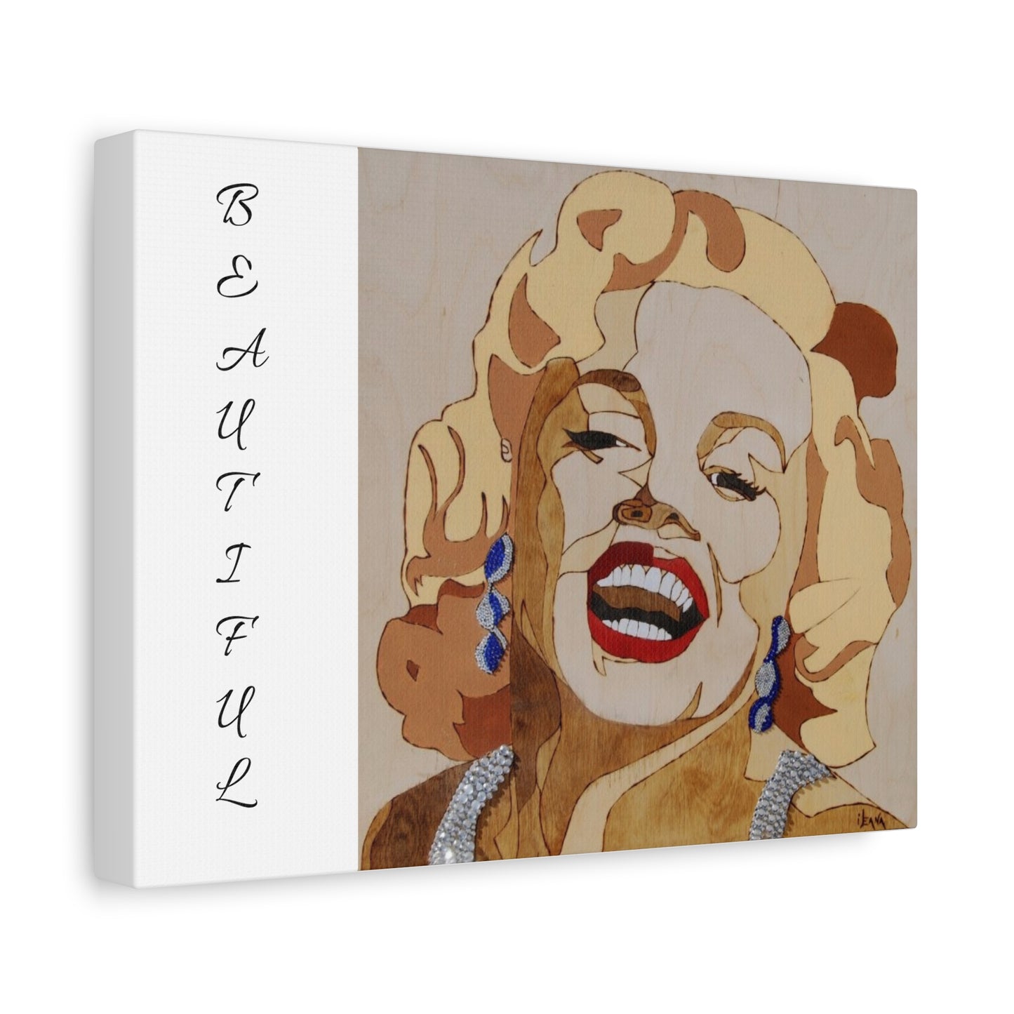 Marilyn Monroe Art Canvas - Stretched Wall Decor for Home & Office