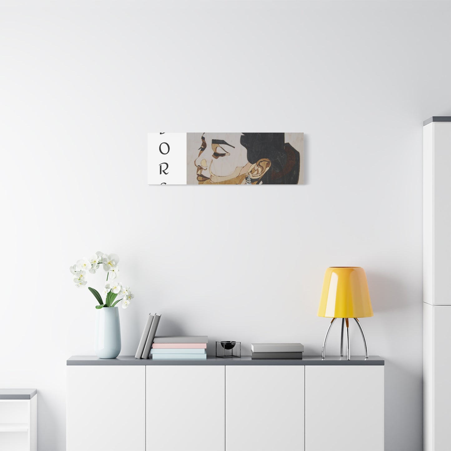 "Adored"Canvas Art – Stylish Portrait of a Woman