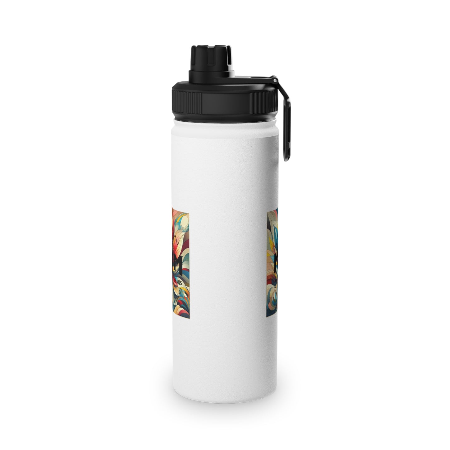 Colorful Stainless Steel Water Bottle with Sports Lid - Perfect for Fitness Enthusiasts