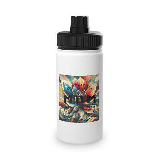 Colorful Stainless Steel Water Bottle with Sports Lid - Perfect for Fitness Enthusiasts