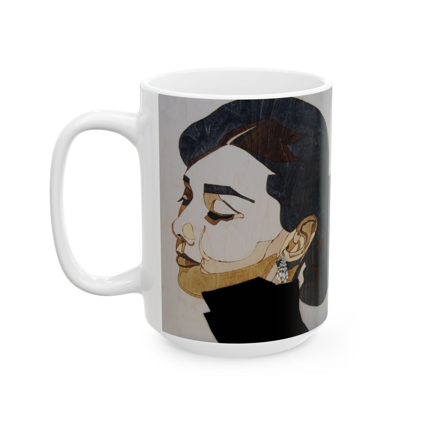 Inspirational Ceramic Mug – Adored, Loved & Self-Discovery Quote