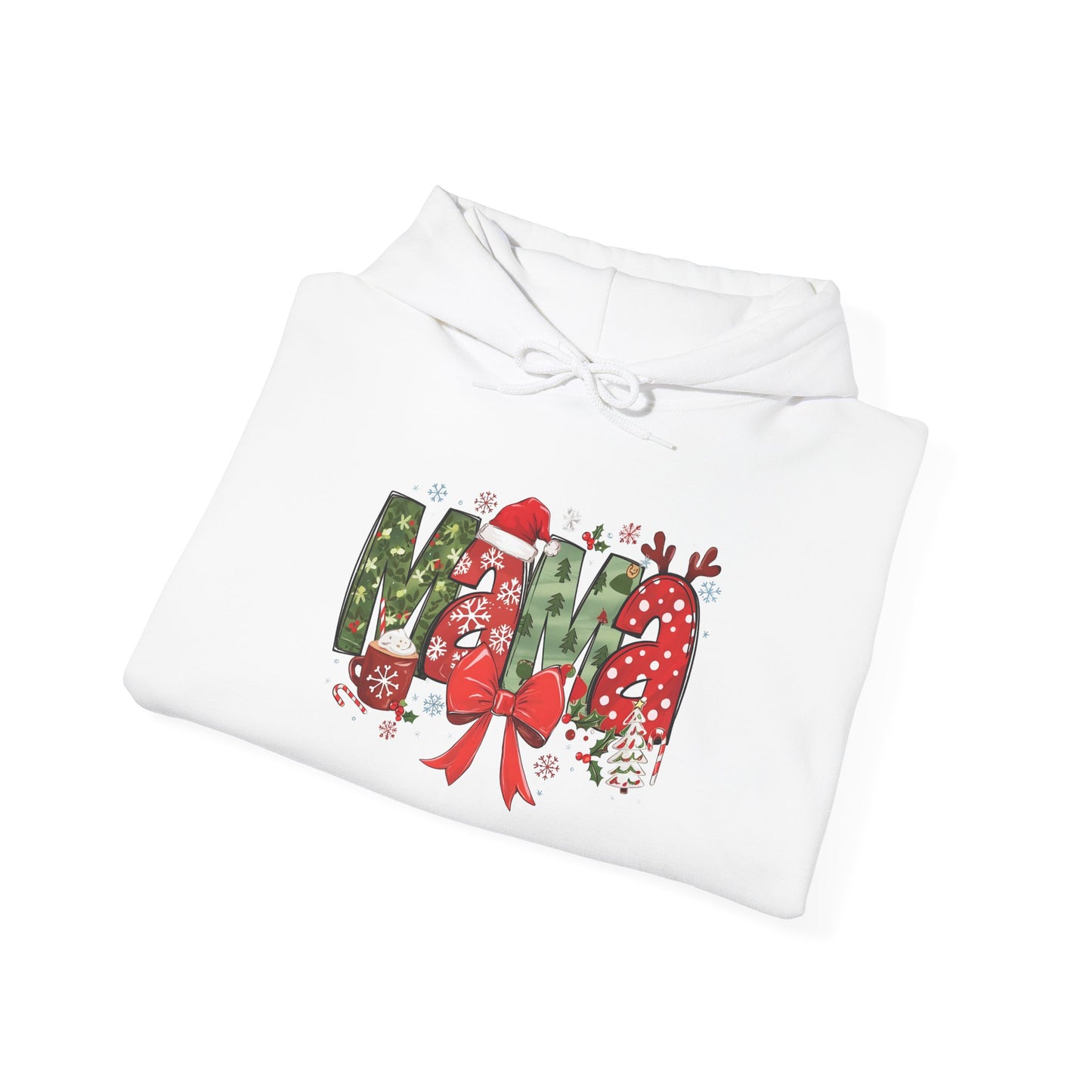 Festive Merry Sweatshirt - Unisex Heavy Blend™ Hoodie for Holiday Cheer - Ileana Marie Designs