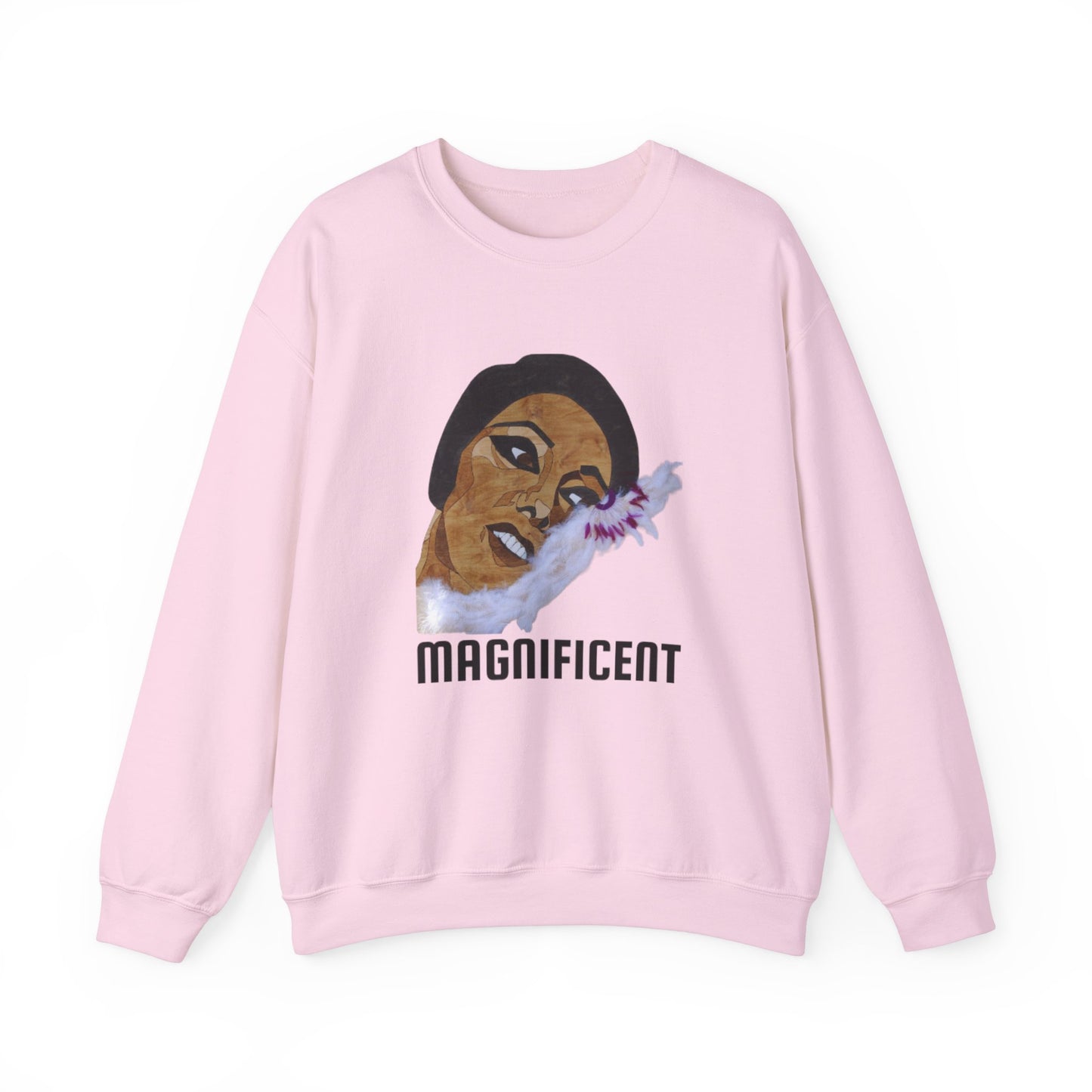 Magnificent Art Crewneck Sweatshirt, Cozy Unisex Sweatshirt, Inspirational Gift Sweatshirt, Unique Vintage Style, Everyday Casual Wear
