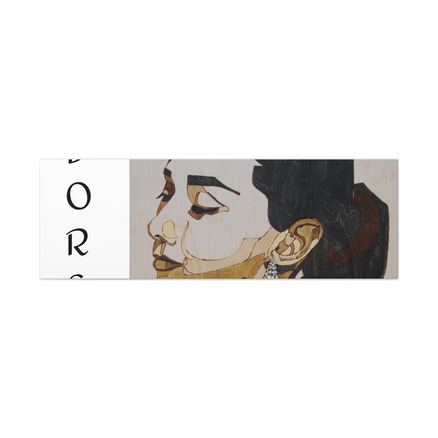 "Adored"Canvas Art – Stylish Portrait of a Woman