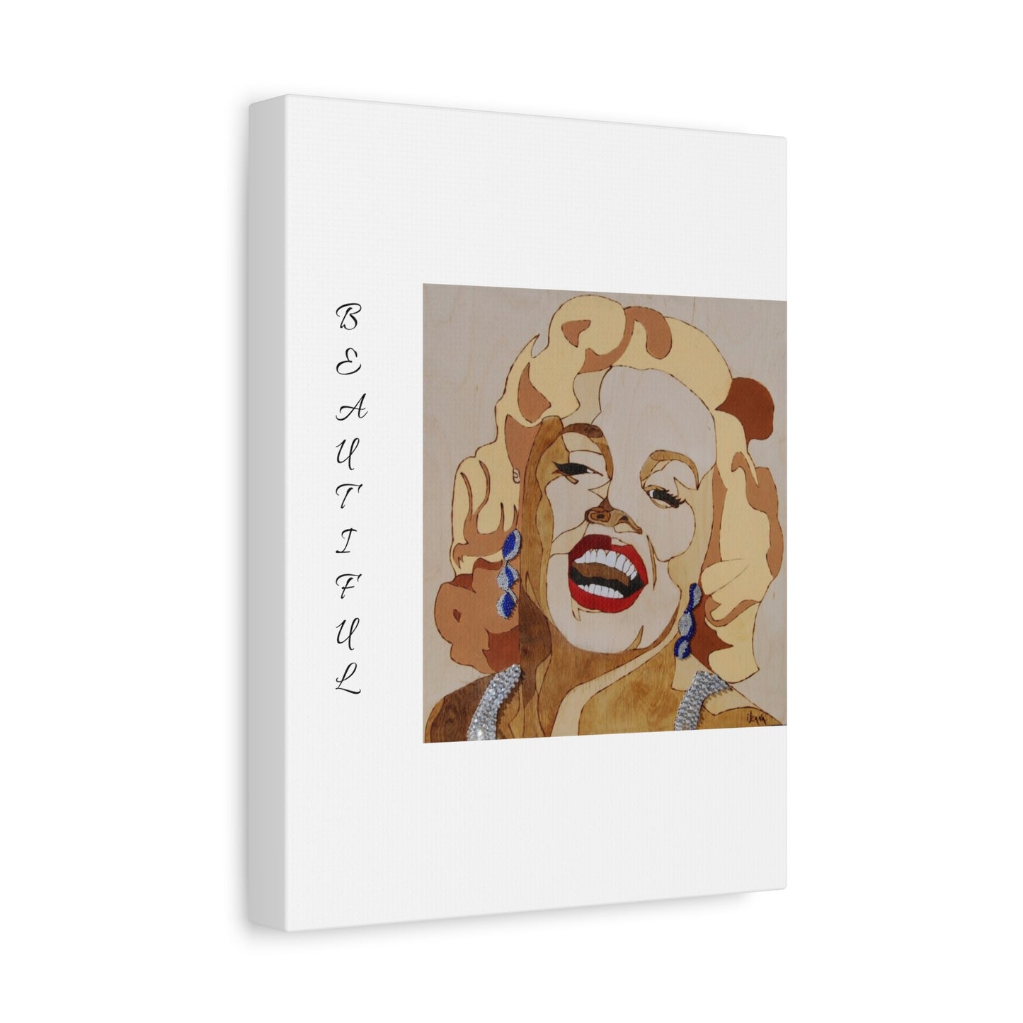 Marilyn Monroe Art Canvas - Stretched Wall Decor for Home & Office
