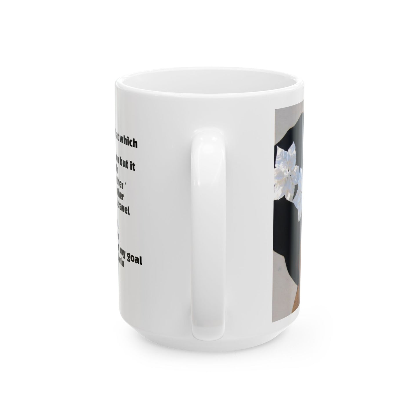 "Contender", Billie Holiday, Loved & Self-Discovery Quote, Inspirational Ceramic Mug