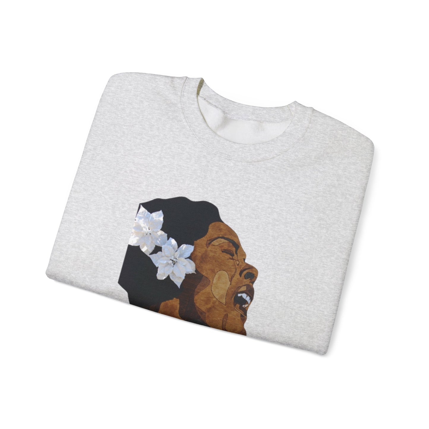 Contender Sweatshirt - Empowering Unisex Crewneck, Comfortable Everyday Wear, Perfect Gift for Music Lovers, Inspirational Quote, Unique Art