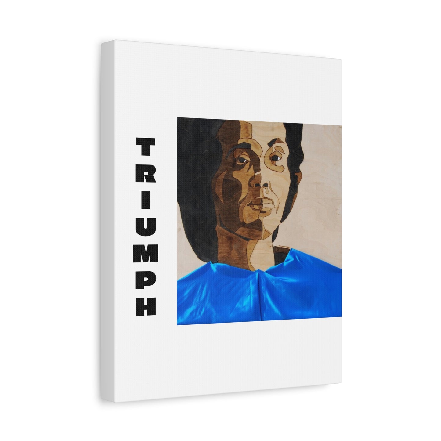 Artistic Canvas Wall Art - Stretched Matte Print of Iconic Portrait