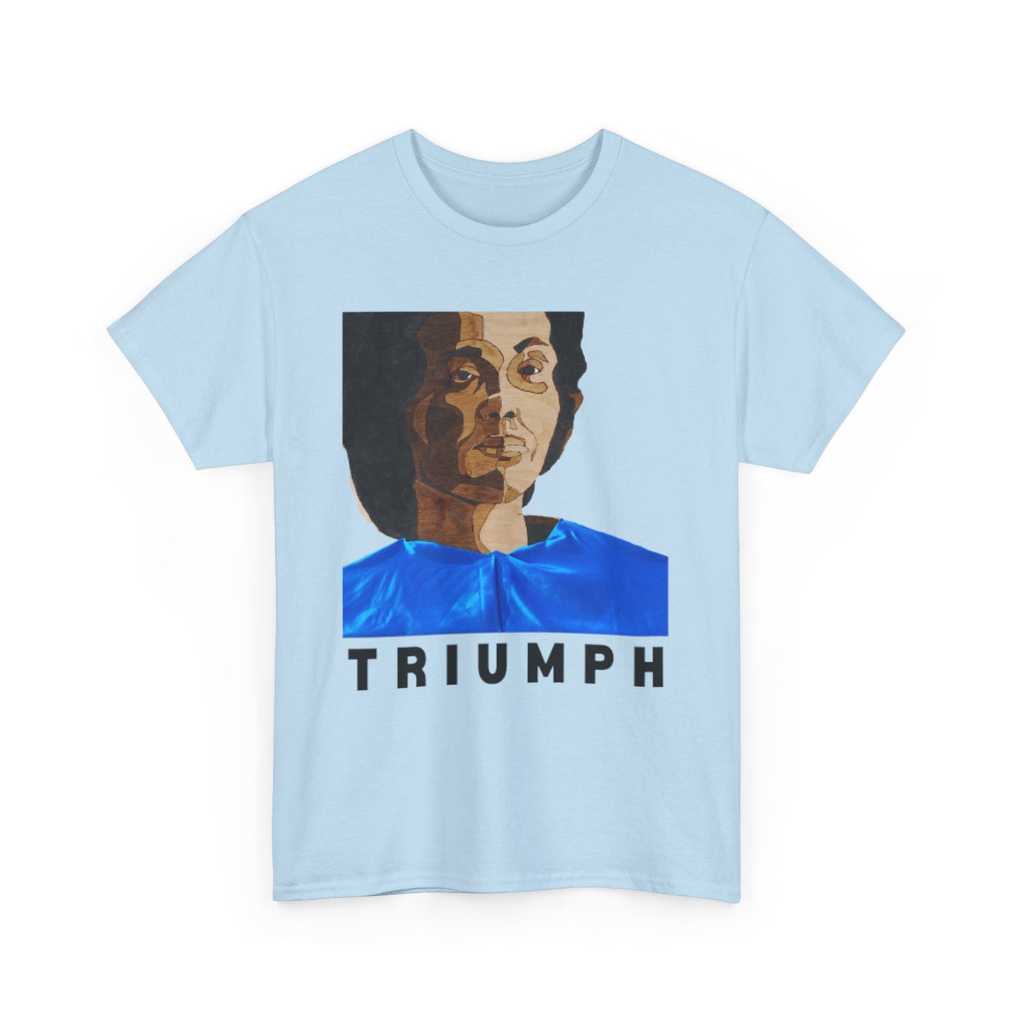 Inspirational Triumph T-Shirt, Unisex Heavy Cotton Tee, Motivational Apparel, Graphic Tee, Perfect for Activism and Celebrations
