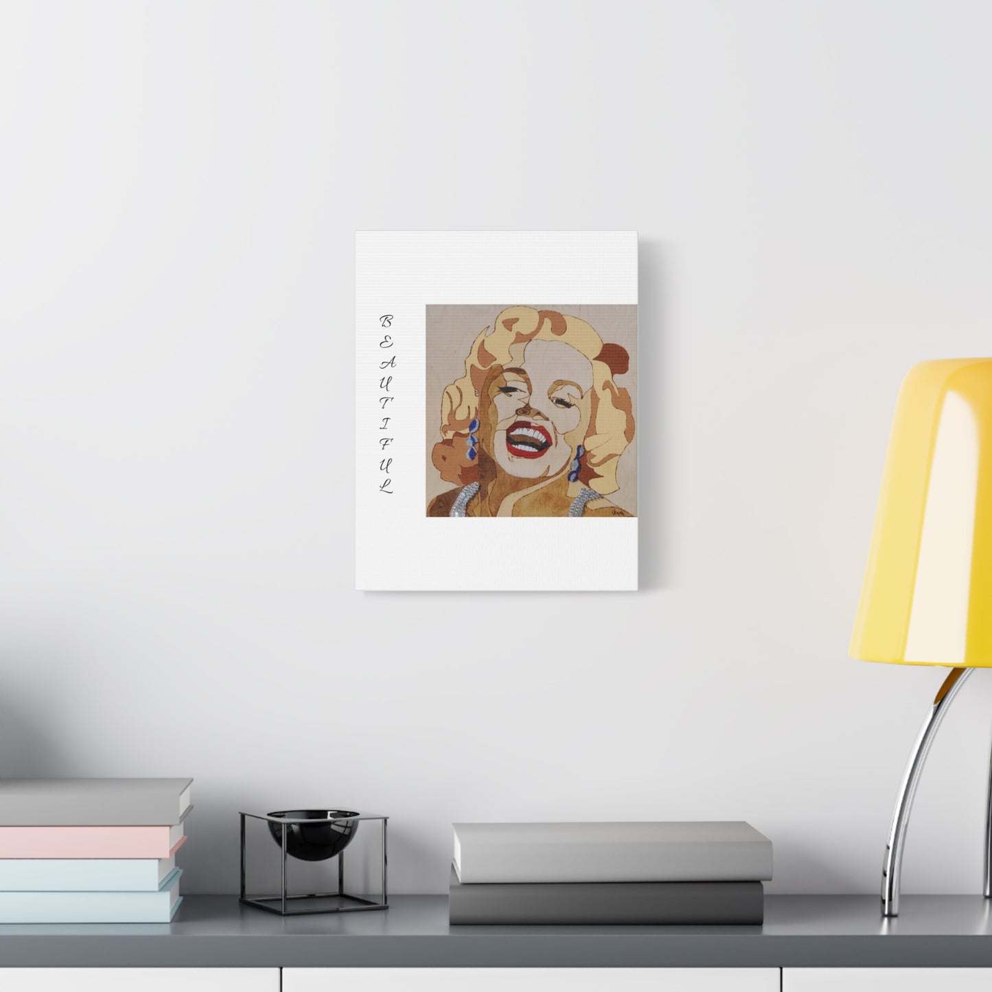 Marilyn Monroe Art Canvas - Stretched Wall Decor for Home & Office