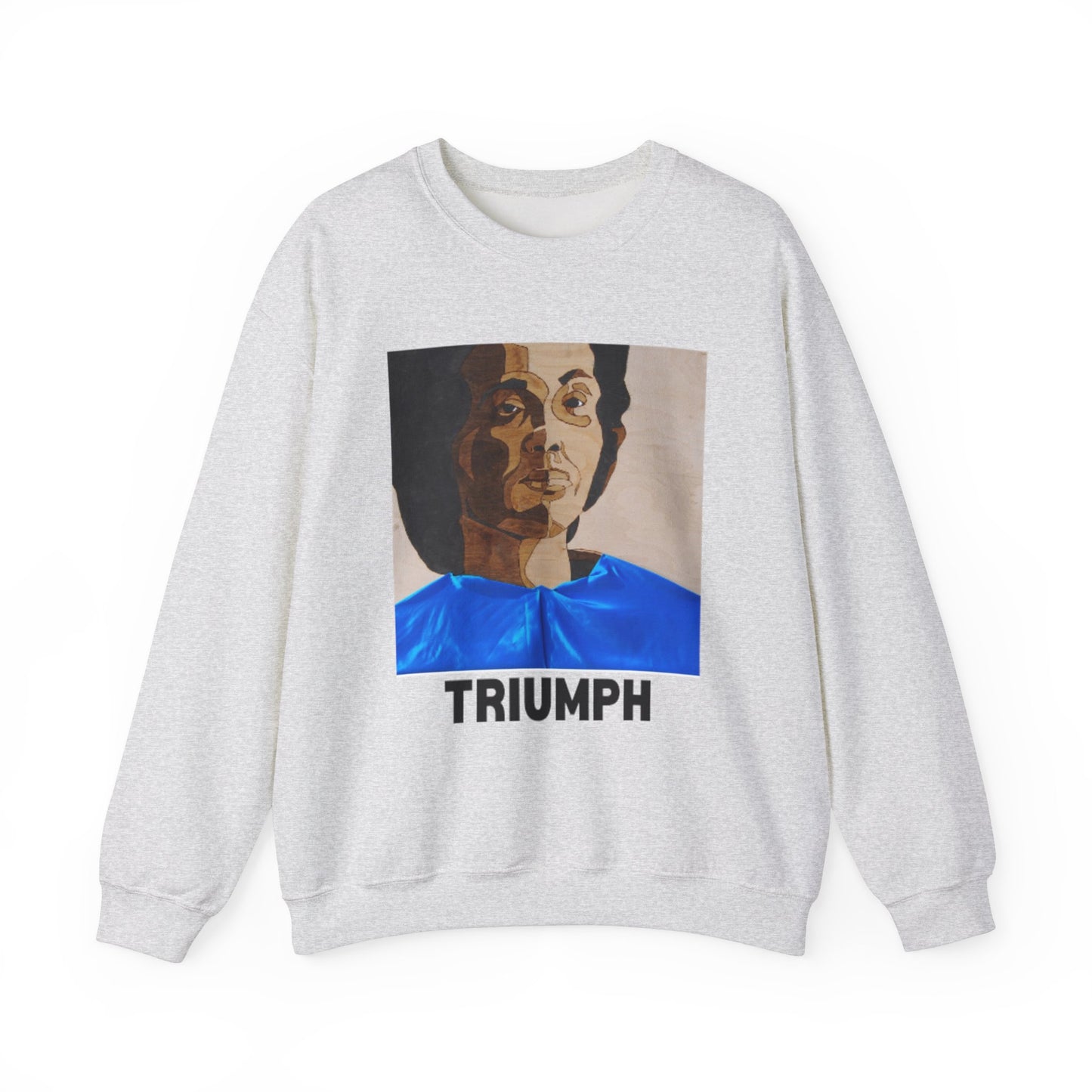 Triumph Crewneck Sweatshirt - Empowerment, Unisex Apparel, Motivational Gift, Cozy Fashion, Everyday Comfort