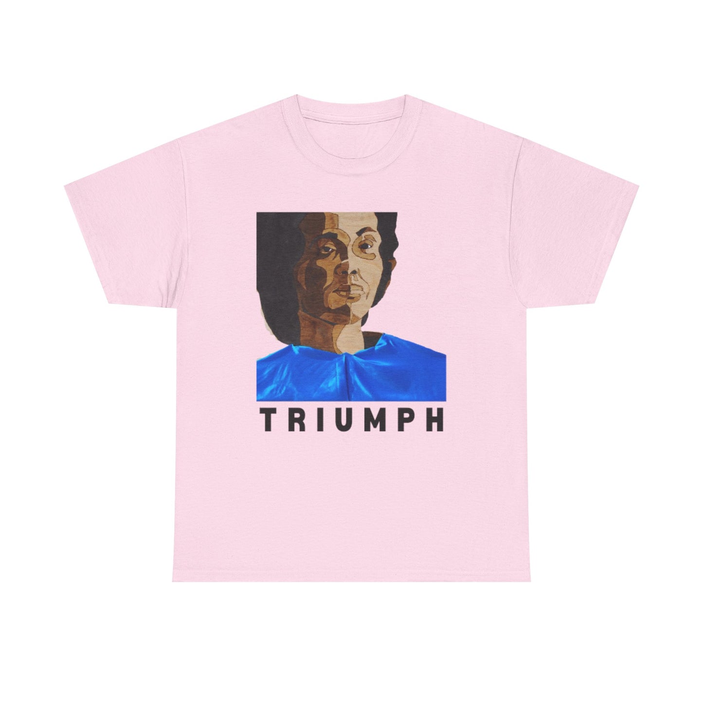 Inspirational Triumph T-Shirt, Unisex Heavy Cotton Tee, Motivational Apparel, Graphic Tee, Perfect for Activism and Celebrations