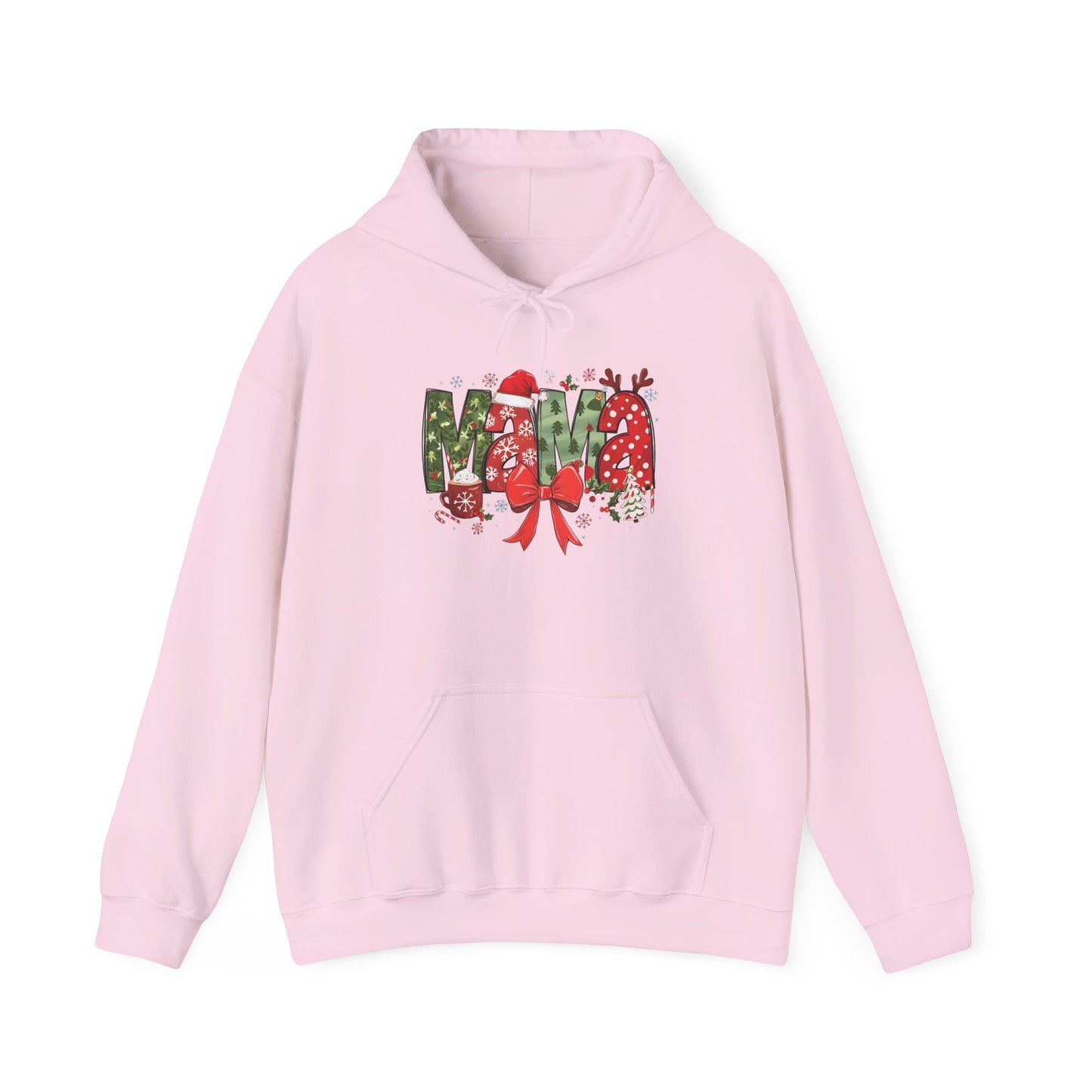 Festive Merry Sweatshirt - Unisex Heavy Blend™ Hoodie for Holiday Cheer - Ileana Marie Designs