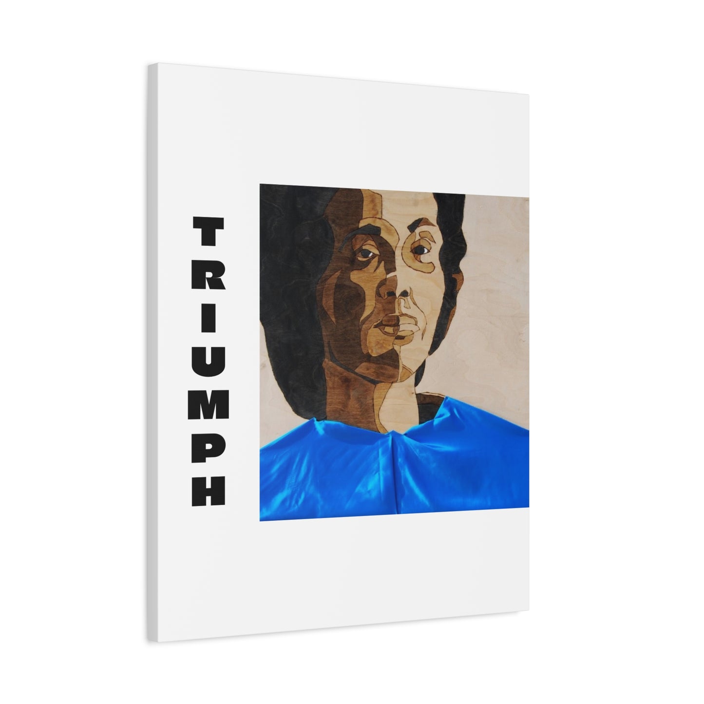 Artistic Canvas Wall Art - Stretched Matte Print of Iconic Portrait
