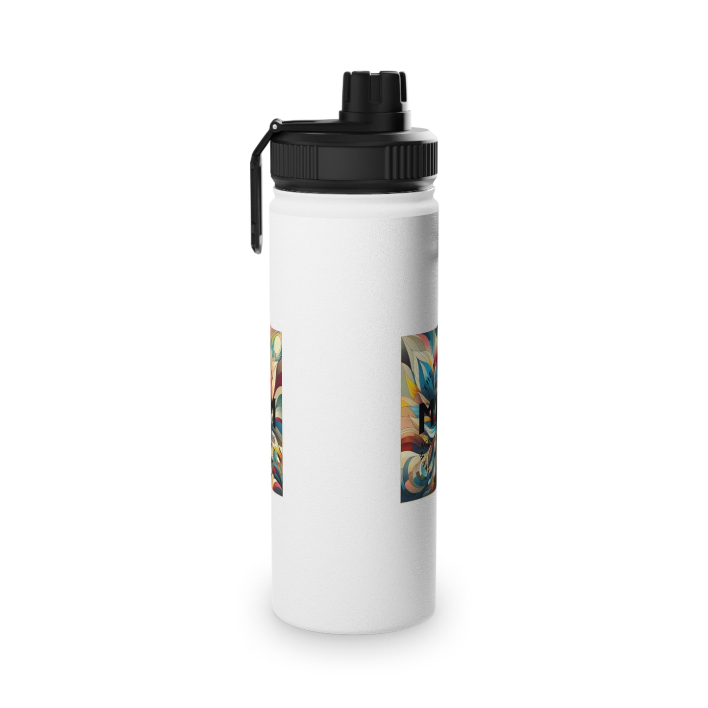 Colorful Stainless Steel Water Bottle with Sports Lid - Perfect for Fitness Enthusiasts