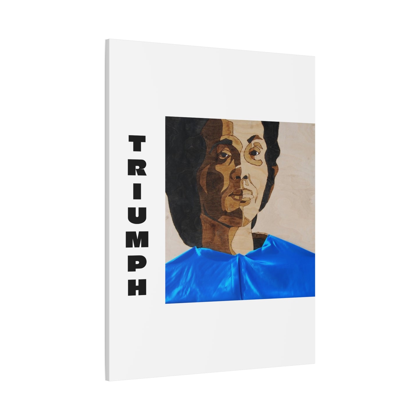 Artistic Canvas Wall Art - Stretched Matte Print of Iconic Portrait