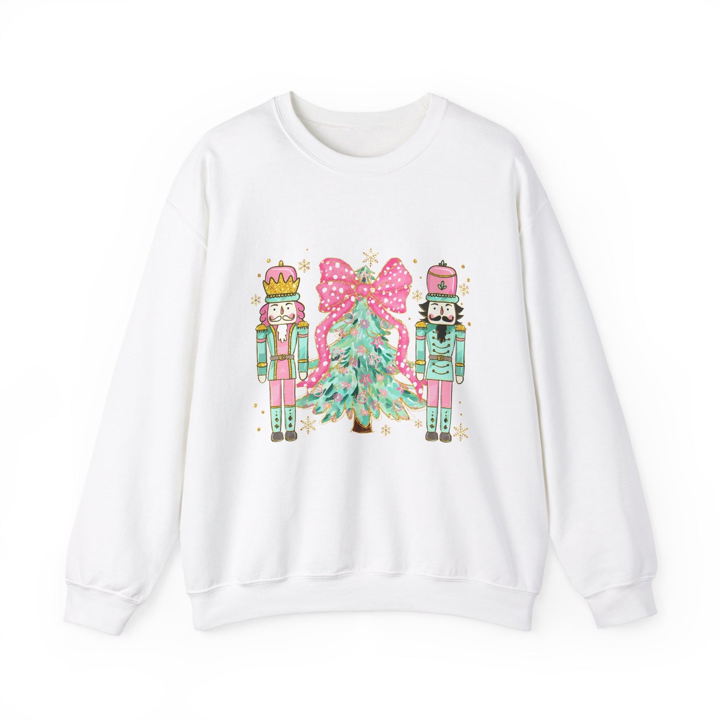 Christmas Nutcracker Crewneck Sweatshirt - Unisex Heavy Blend™ - Ileana Marie Designs