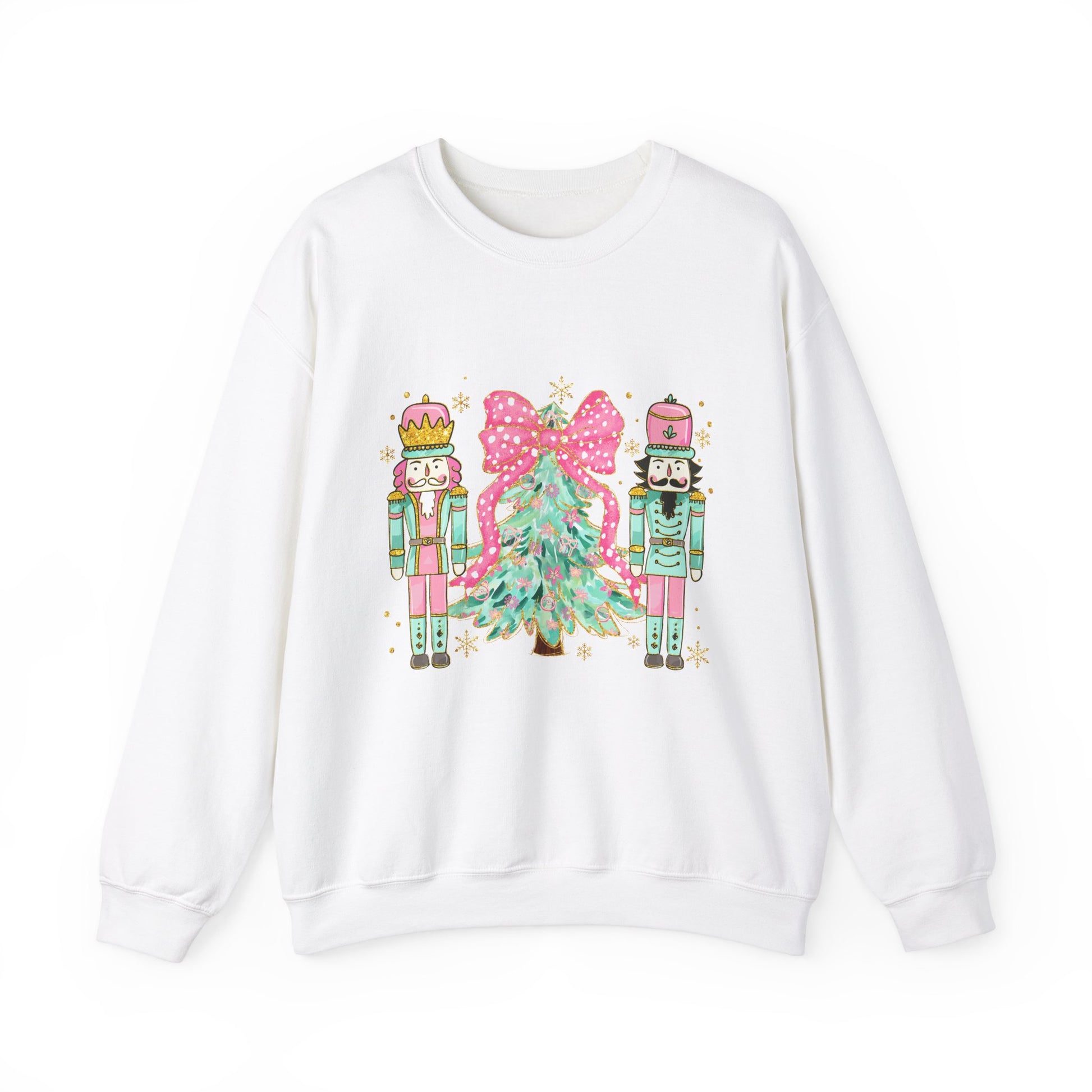 Christmas Nutcracker Crewneck Sweatshirt - Unisex Heavy Blend™ - Ileana Marie Designs