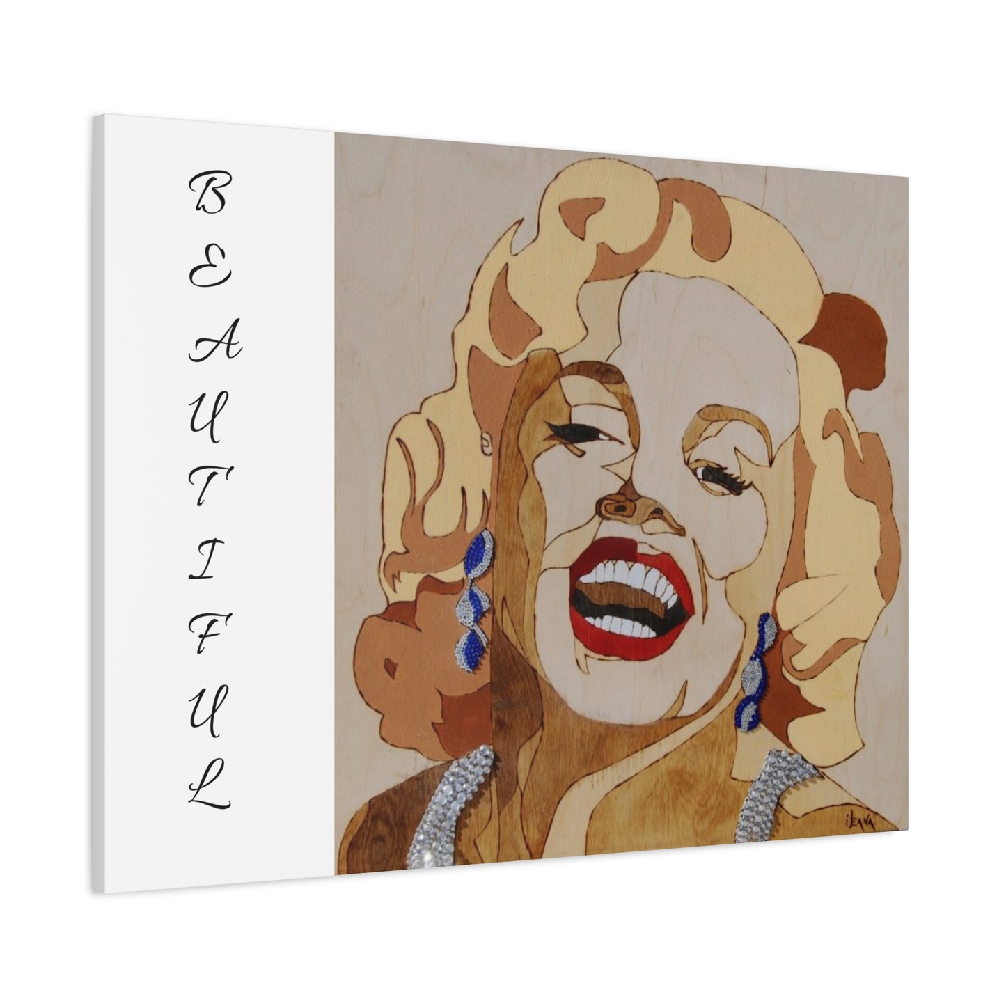 Marilyn Monroe Art Canvas - Stretched Wall Decor for Home & Office