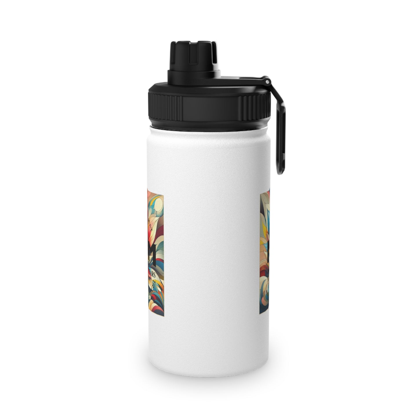 Colorful Stainless Steel Water Bottle with Sports Lid - Perfect for Fitness Enthusiasts