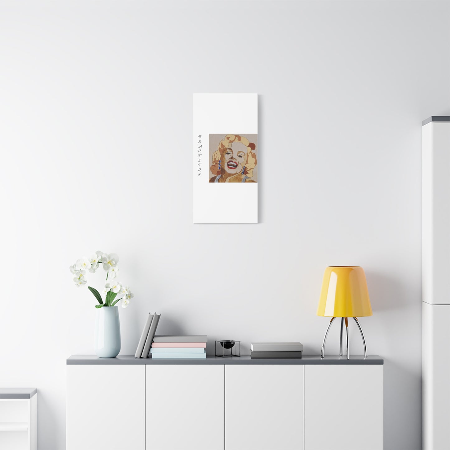Marilyn Monroe Art Canvas - Stretched Wall Decor for Home & Office
