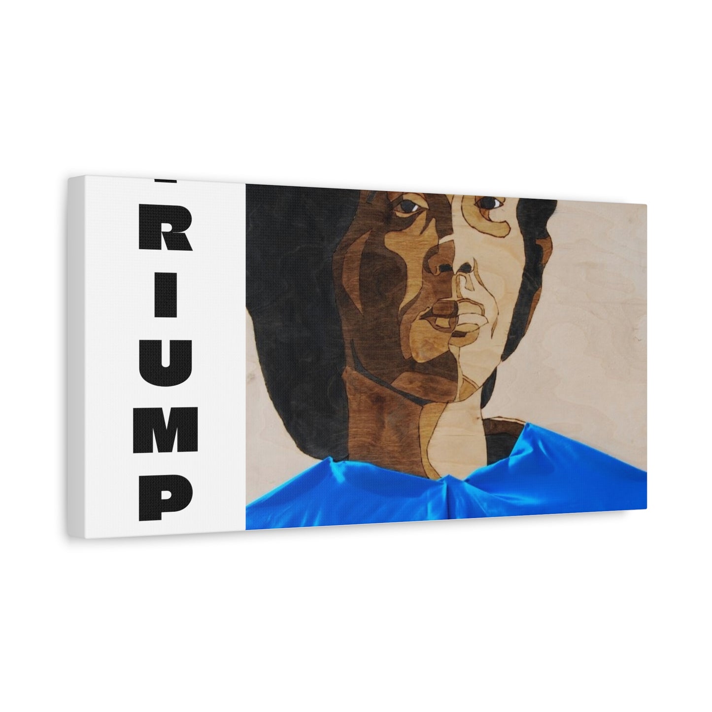 Artistic Canvas Wall Art - Stretched Matte Print of Iconic Portrait