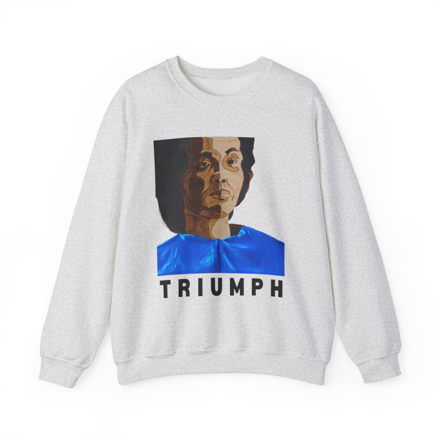Triumph Unisex Heavy Blend™ Crewneck Sweatshirt, Inspirational Sweatshirt, Motivational Apparel, Perfect for Cozy Days, Great Gift for
