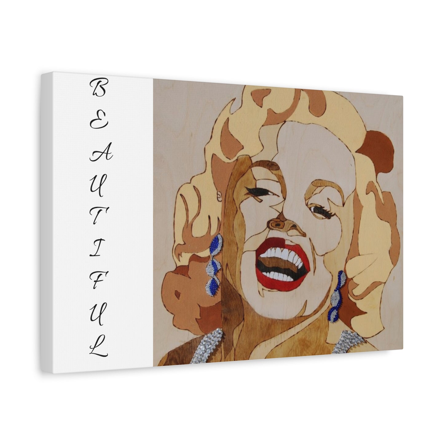 Marilyn Monroe Art Canvas - Stretched Wall Decor for Home & Office