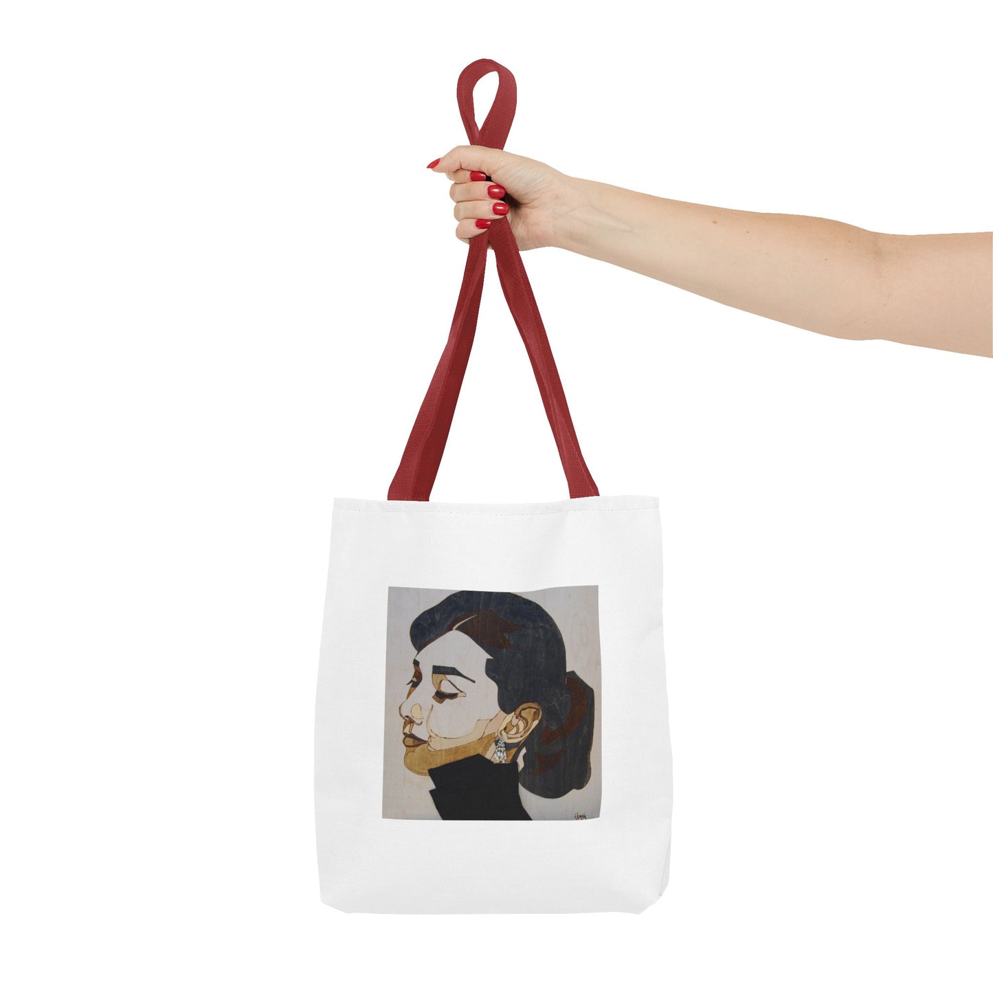 Elegant Art Tote Bag with Inspirational Quote Perfect for Everyday Use