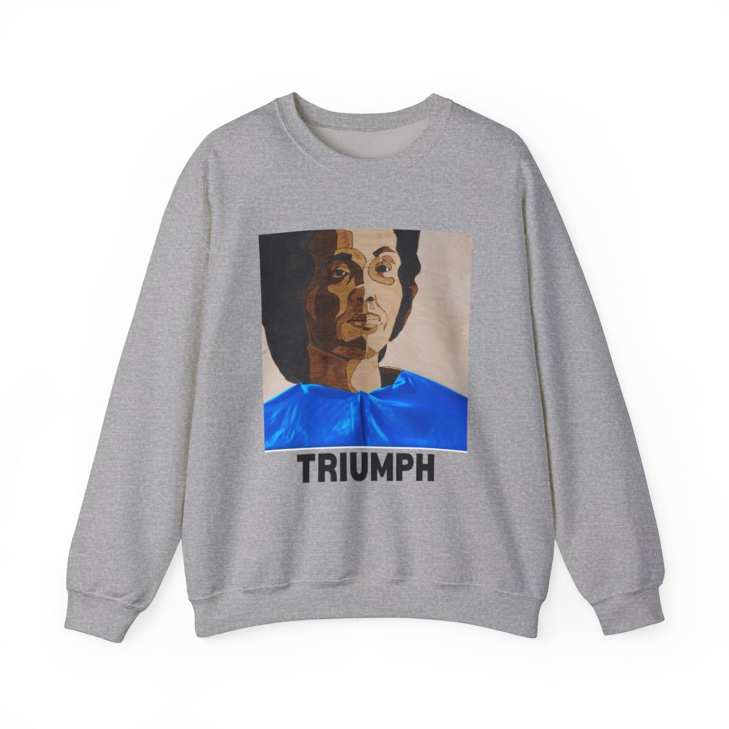 Triumph Crewneck Sweatshirt - Empowerment, Unisex Apparel, Motivational Gift, Cozy Fashion, Everyday Comfort