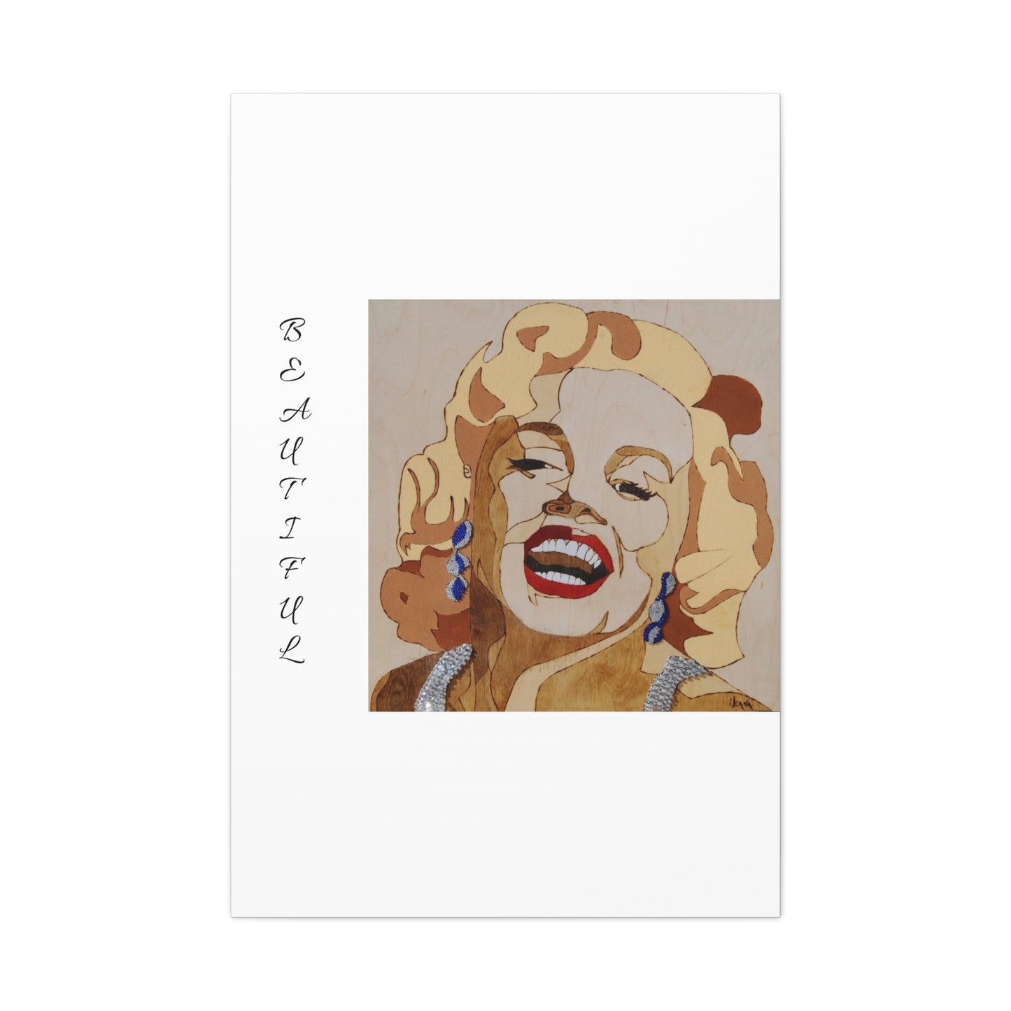 Marilyn Monroe Art Canvas - Stretched Wall Decor for Home & Office