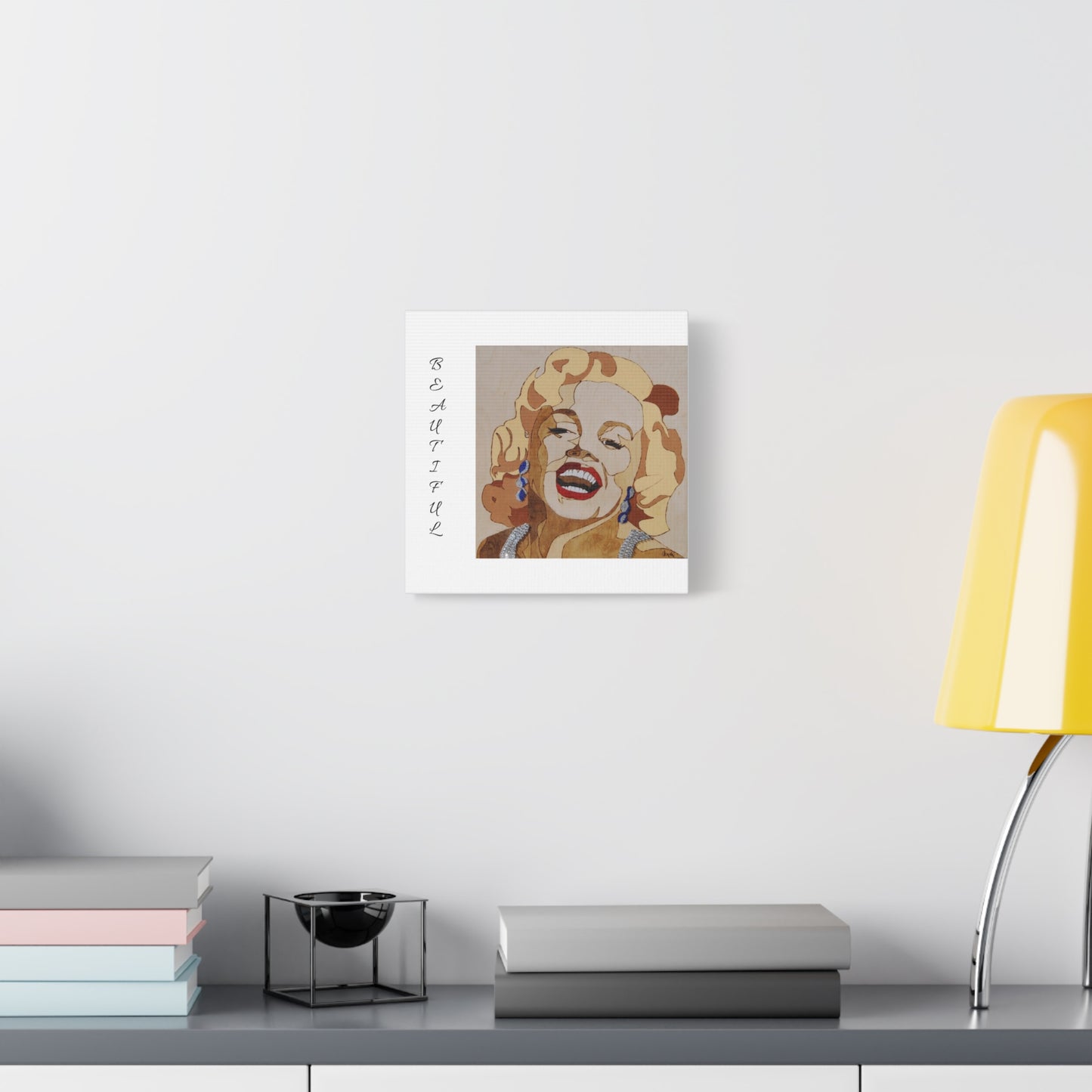 Marilyn Monroe Art Canvas - Stretched Wall Decor for Home & Office