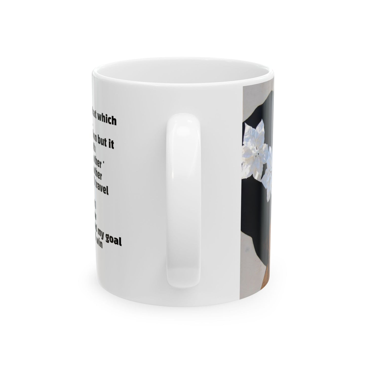 "Contender", Billie Holiday, Loved & Self-Discovery Quote, Inspirational Ceramic Mug