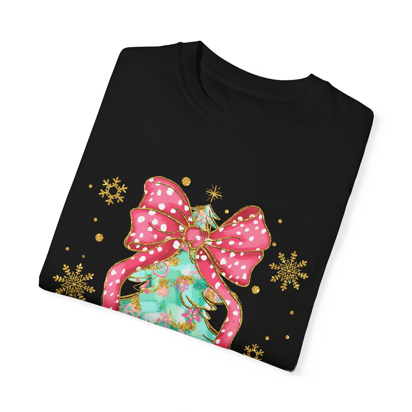 Festive Christmas Tree Graphic T-Shirt - Ileana Marie Designs