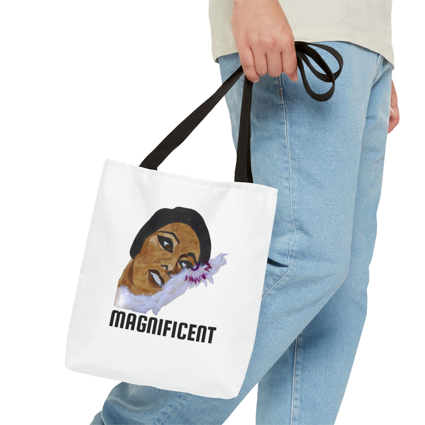 Magnificent Tote Bag - Inspirational Bag, Gift for Women, Shopping Tote, Motivational Bag, Everyday Accessory