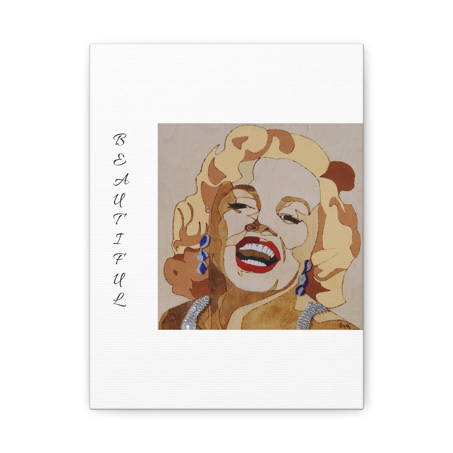 Marilyn Monroe Art Canvas - Stretched Wall Decor for Home & Office
