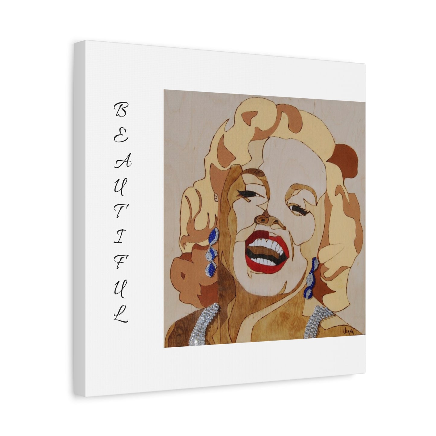Marilyn Monroe Art Canvas - Stretched Wall Decor for Home & Office