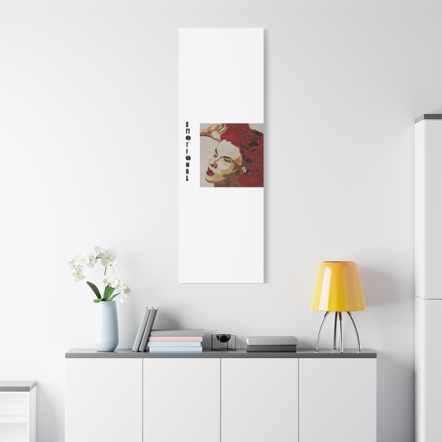 "Emotional" Canvas, Stretched, 1.25"