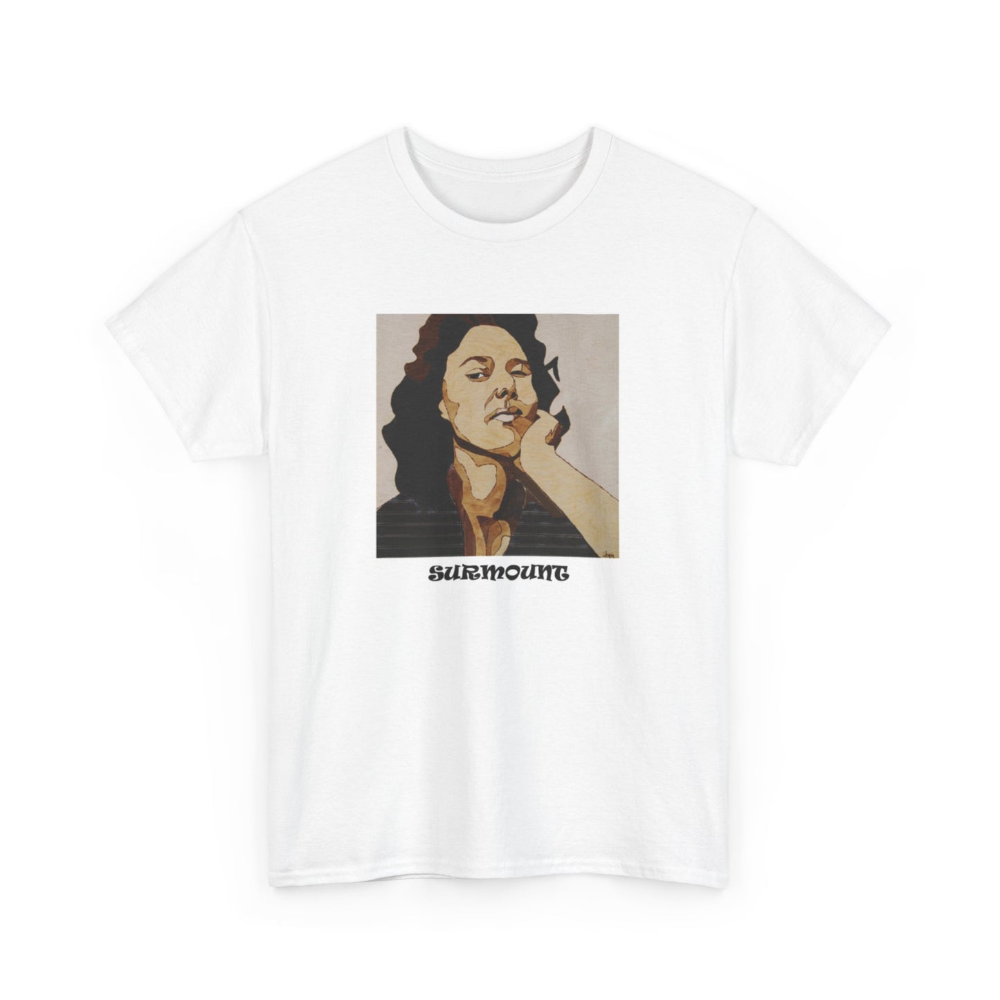 Vintage-Inspired Unisex Heavy Cotton Tee, Unique Graphic Tee, Casualwear, Gift for Her, Trendy Streetwear, Everyday Fashion