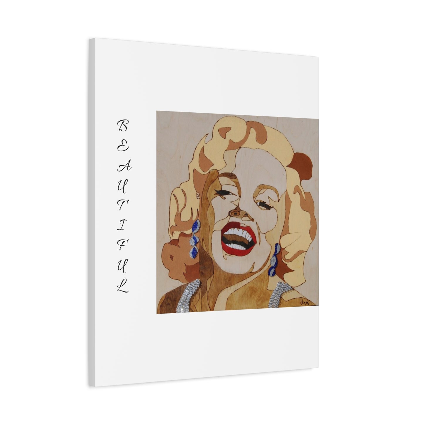 Marilyn Monroe Art Canvas - Stretched Wall Decor for Home & Office