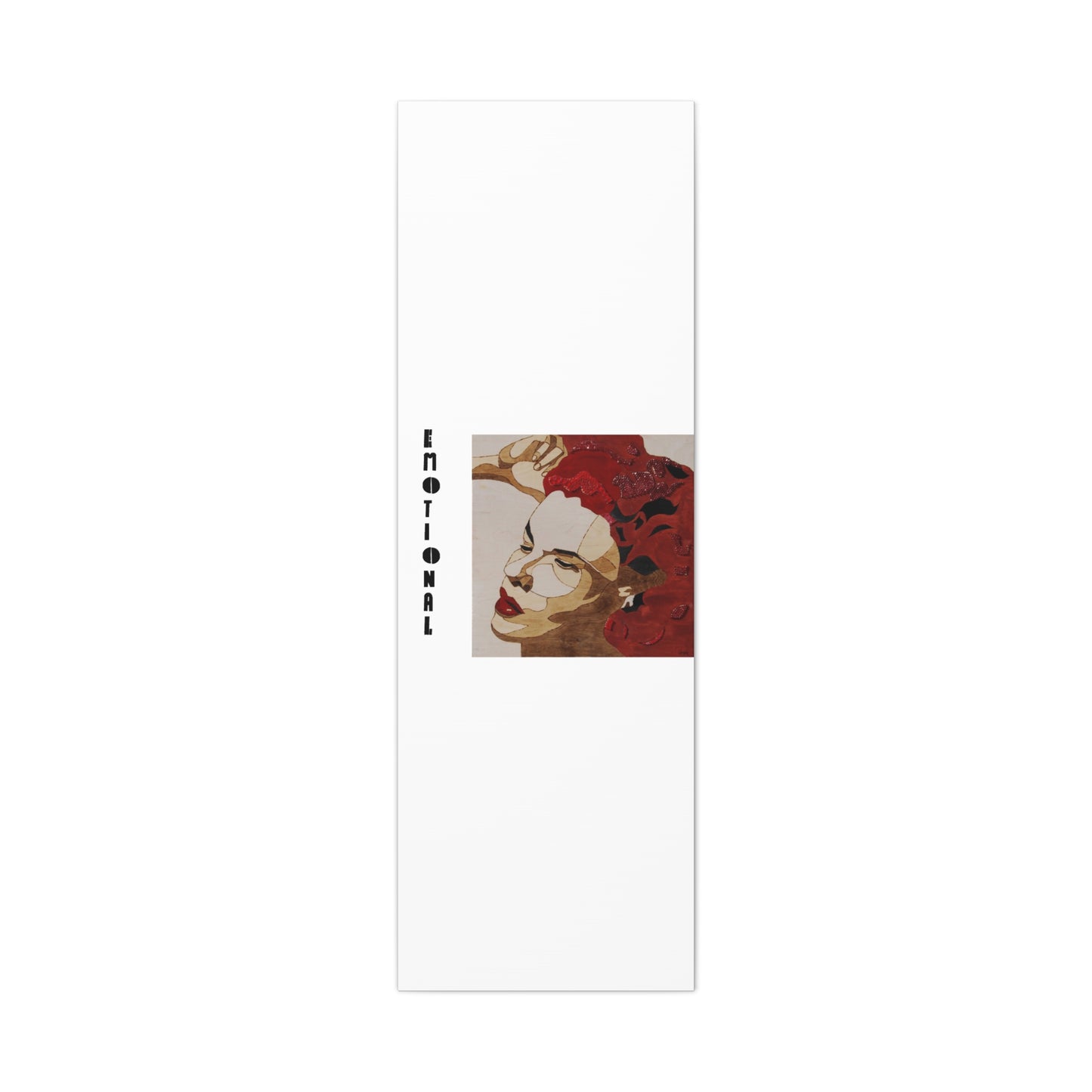 "Emotional" Canvas, Stretched, 1.25"