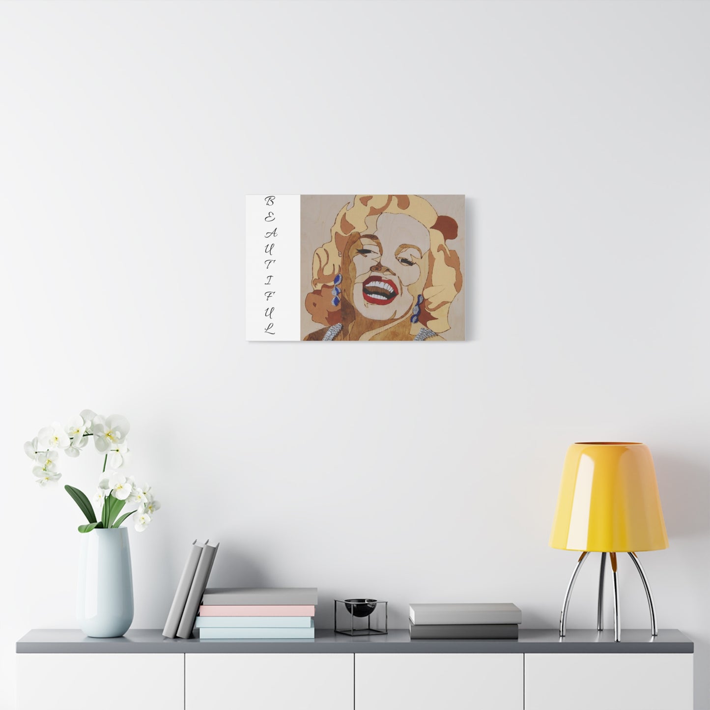 Marilyn Monroe Art Canvas - Stretched Wall Decor for Home & Office