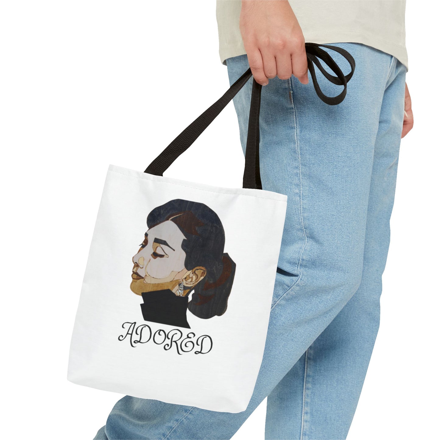 Adored Tote Bag | Stylish Everyday Carry, Gift for Her, Fashion Accessory, Women's Gift, Reusable Bag